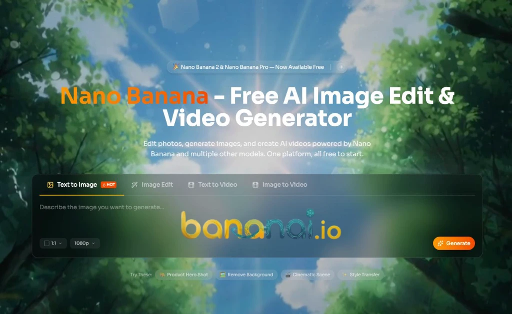 나노 바나나 2 AI 이미지 생성 — 웹 접근 및 사고 제어 기능
