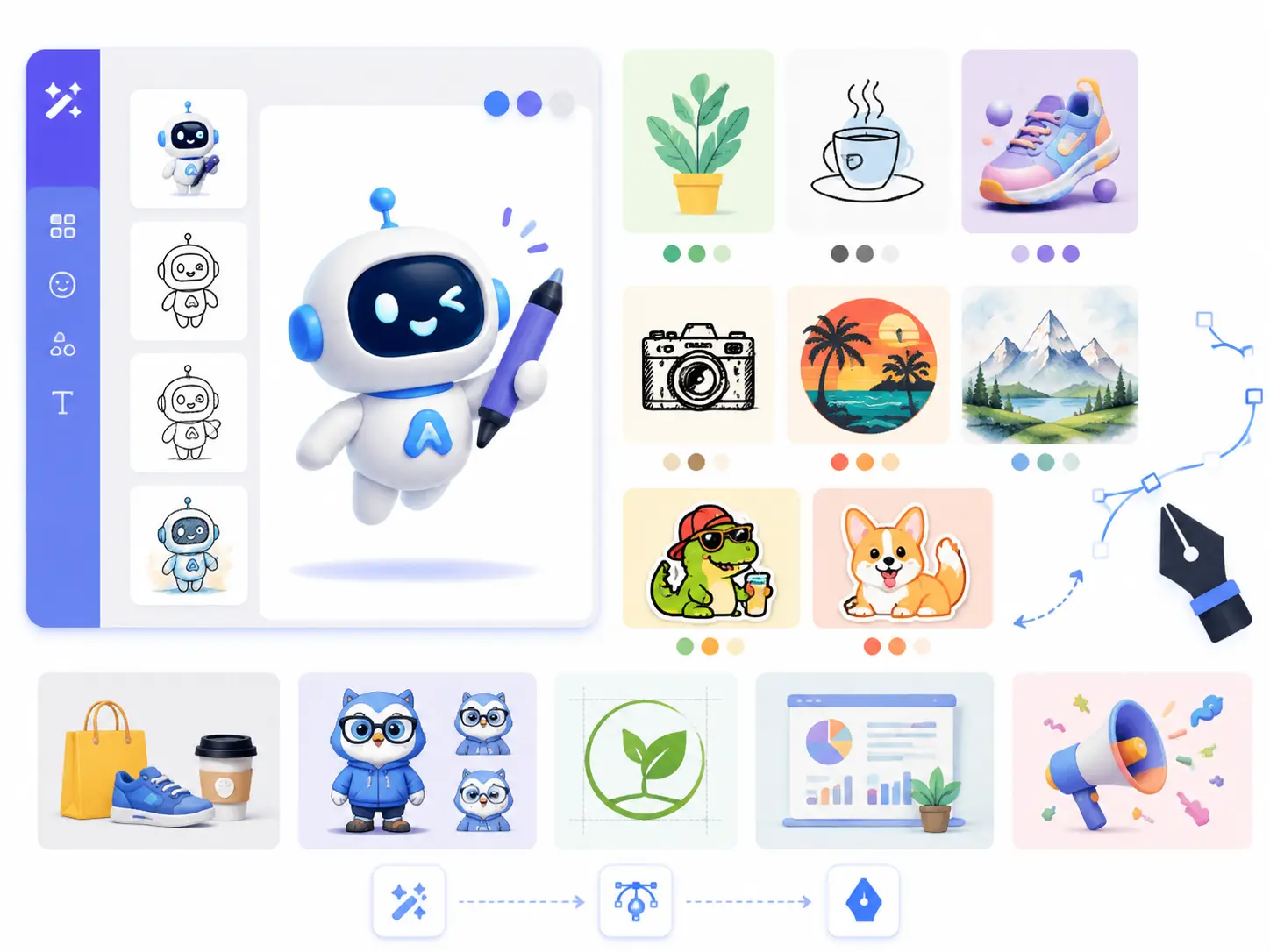 AI Clipart Generator designers sample