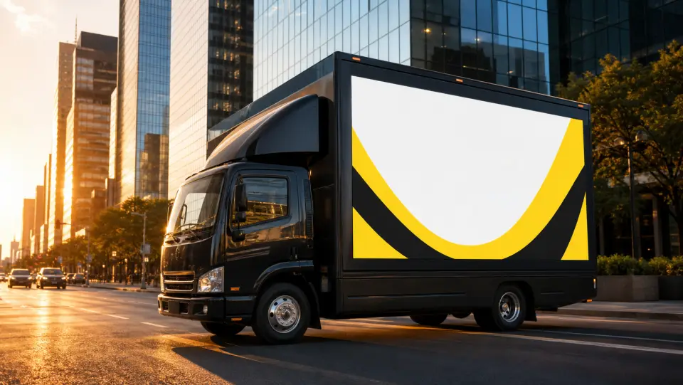 AI Truck Marketing anatomy for vehicle and advertising surface