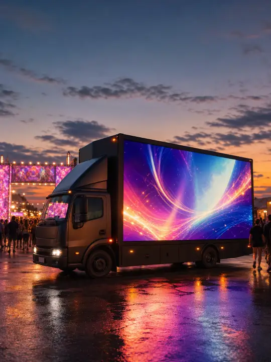 AI Truck Marketing anatomy for route and environment